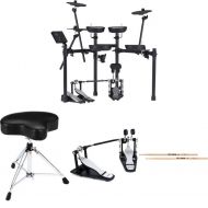 Roland V-Drums TD-07DMK Electronic Drum Set Double Bass Essentials Bundle