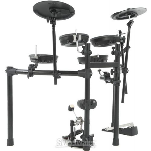 롤랜드 Roland V-Drums TD-07DMK Electronic Drum Set Double Bass Essentials Bundle