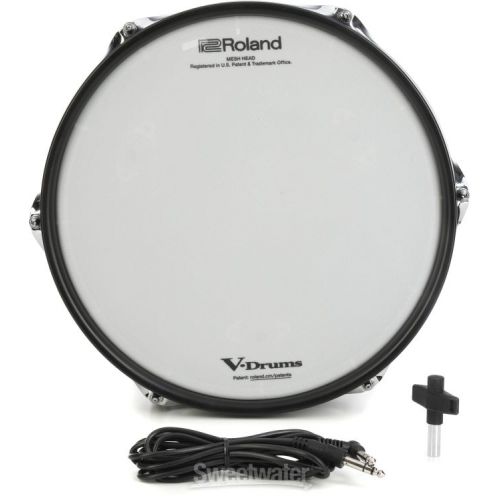 롤랜드 Roland PDA120LS-BK 12-inch Electronic Snare Drum Pad - Black