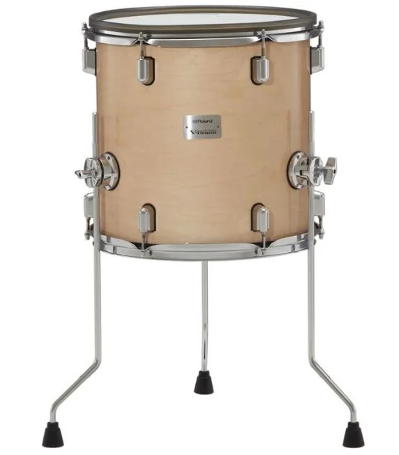 롤랜드 Roland PDA140F V-Drums Acoustic Design 14 x 14 inch Floor Tom Pad - Gloss Natural