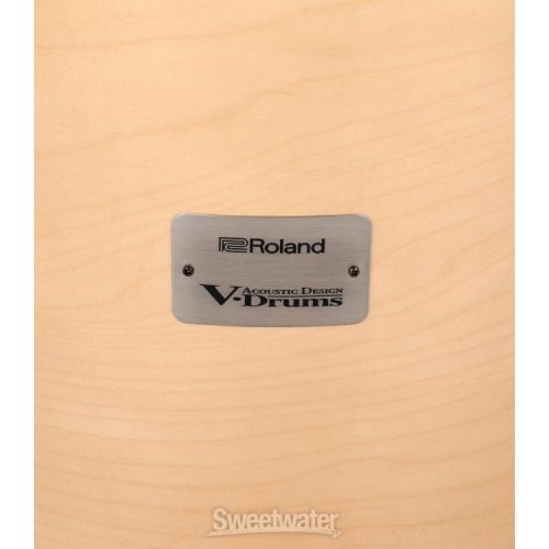 롤랜드 Roland PDA140F V-Drums Acoustic Design 14 x 14 inch Floor Tom Pad - Gloss Natural