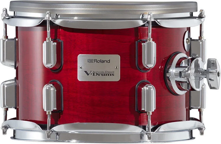 롤랜드 Roland PDA100 V-Drums Acoustic Design 10 x 7-inch Tom Pad - Gloss Cherry