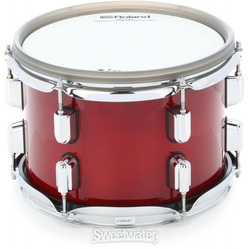 롤랜드 Roland PDA100 V-Drums Acoustic Design 10 x 7-inch Tom Pad - Gloss Cherry