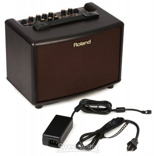 롤랜드 Roland AC-33 30-watt Battery Powered Portable Acoustic Amp - Rosewood