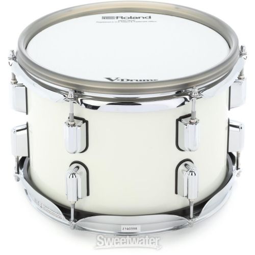 롤랜드 Roland PDA100 V-Drums Acoustic Design 10 x 7-inch Tom Pad - Pearl White