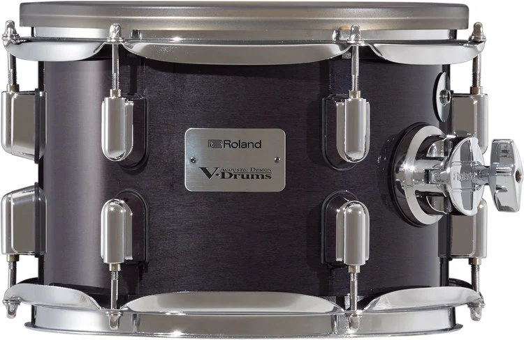롤랜드 Roland PDA100 V-Drums Acoustic Design 10 x 7-inch Tom Pad - Gloss Ebony