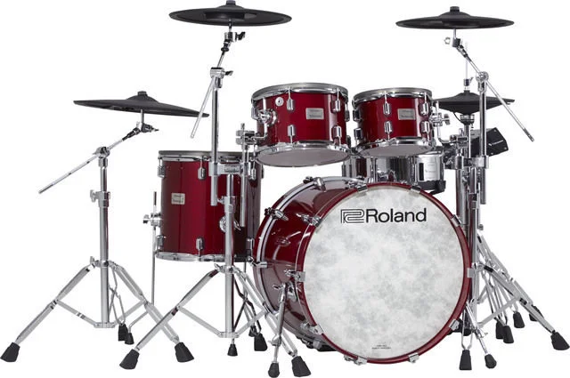 롤랜드 Roland V-Drums Acoustic Design VAD706GC Electronic Drum Set - Gloss Cherry