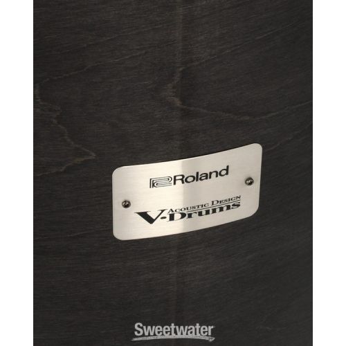 롤랜드 Roland PDA140F V-Drums Acoustic Design 14 x 14 inch Floor Tom Pad - Gloss Ebony Demo