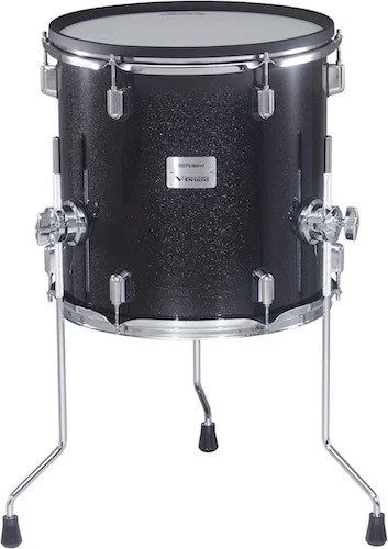롤랜드 Roland PDA140F V-Drums Acoustic Design 14 x 14 inch Floor Tom Pad - Midnight Sparkle
