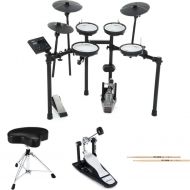 Roland V-Drums TD-07DMK Electronic Drum Set Single Bass Essentials Bundle