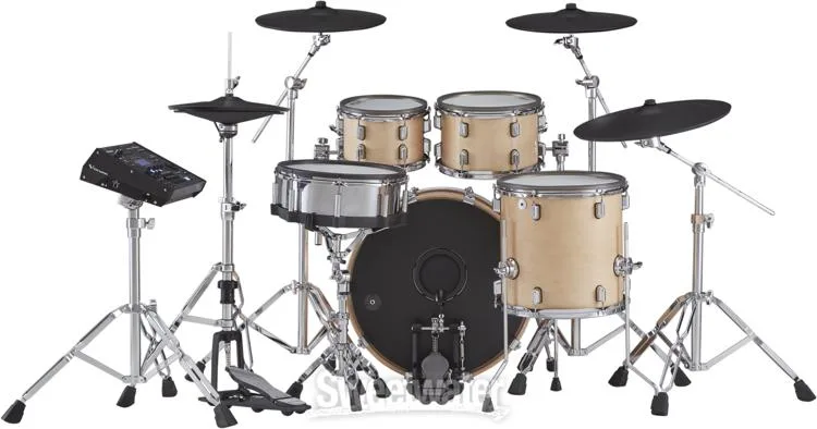 롤랜드 Roland V-Drums Acoustic Design VAD706GN Electronic Drum Set - Gloss Natural