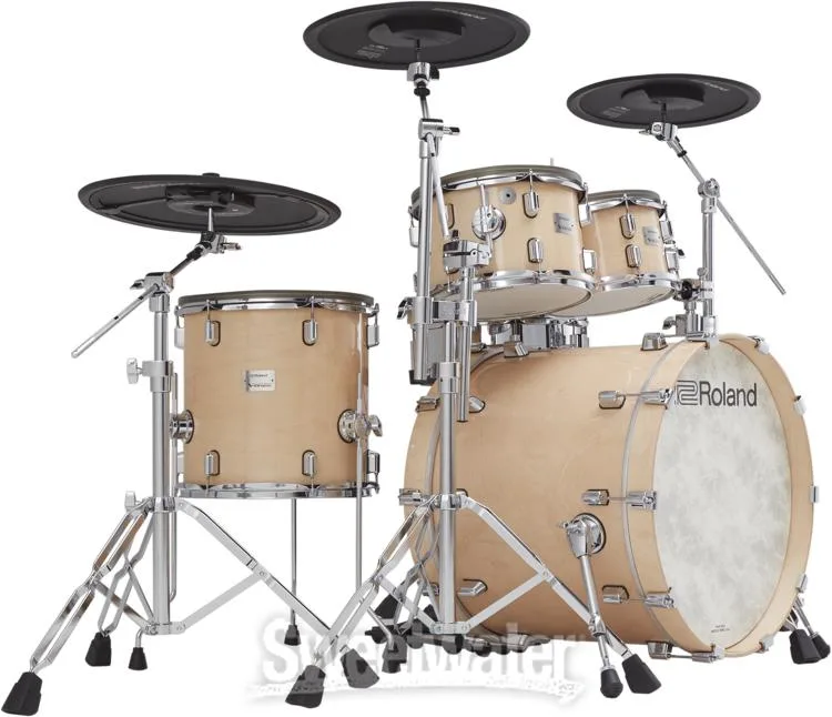 롤랜드 Roland V-Drums Acoustic Design VAD706GN Electronic Drum Set - Gloss Natural