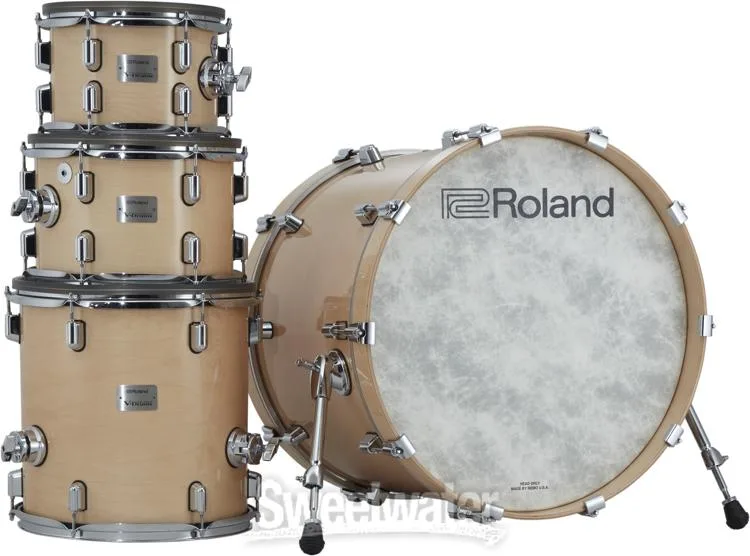 롤랜드 Roland V-Drums Acoustic Design VAD706GN Electronic Drum Set - Gloss Natural