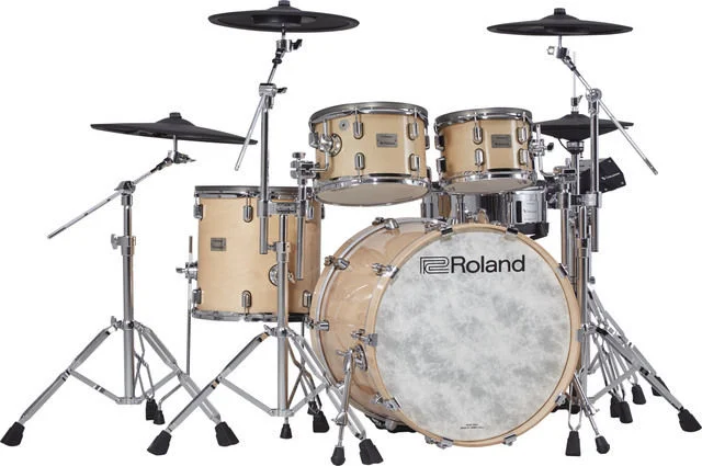 롤랜드 Roland V-Drums Acoustic Design VAD706GN Electronic Drum Set - Gloss Natural
