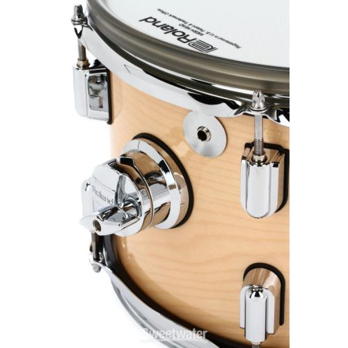 롤랜드 Roland PDA120 V-Drums Acoustic Design 12 x 8 inch Tom Pad - Gloss Natural