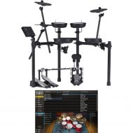 Roland V-Drums TD-07DMK Electronic Drum Set and Steven Slate Virtual Drum Software Plug-in Bundle
