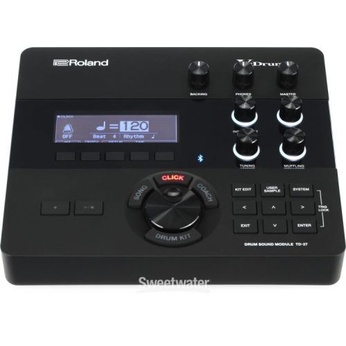 롤랜드 Roland V-Drums TD-27 Electronic Drums Sound Module Demo