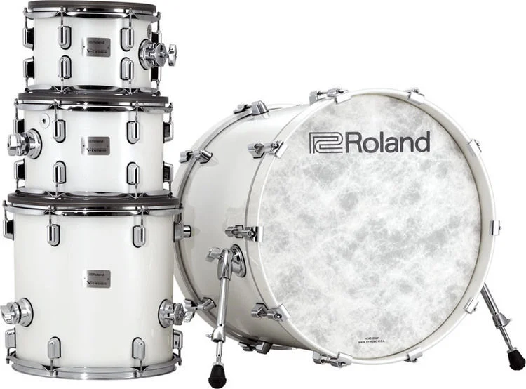 롤랜드 Roland V-Drums Acoustic Design VAD706PW Electronic Drum Set - Pearl White