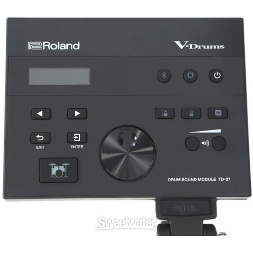 롤랜드 Roland V-Drums TD-07DMK Electronic Drum Set Demo