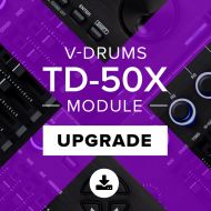 Roland V-Drums TD-50X Drum Module Software Upgrade