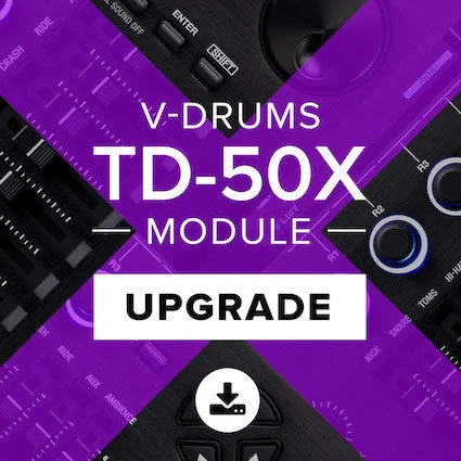 롤랜드 Roland V-Drums TD-50X Drum Module Software Upgrade