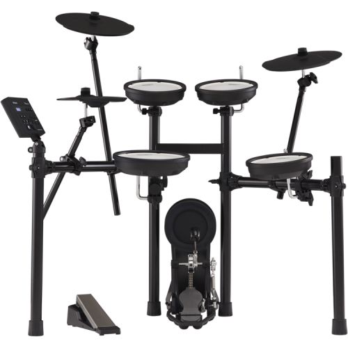 롤랜드 Roland V-Drums TD-07KV Electronic Drum Set and DW Hardware Bundle
