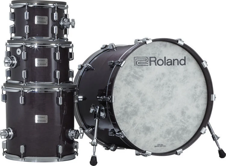 롤랜드 Roland V-Drums Acoustic Design VAD706GE Electronic Drum Set - Gloss Ebony