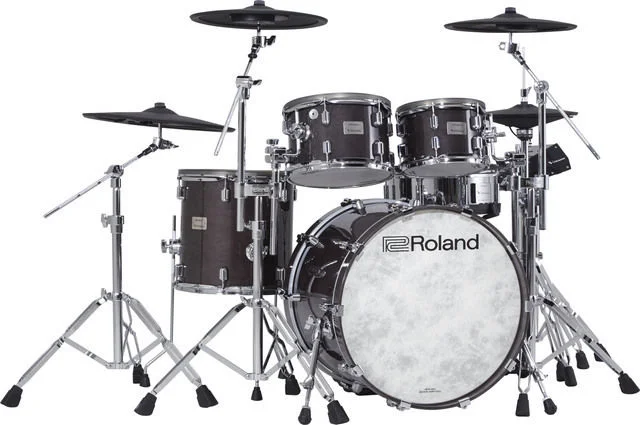 롤랜드 Roland V-Drums Acoustic Design VAD706GE Electronic Drum Set - Gloss Ebony