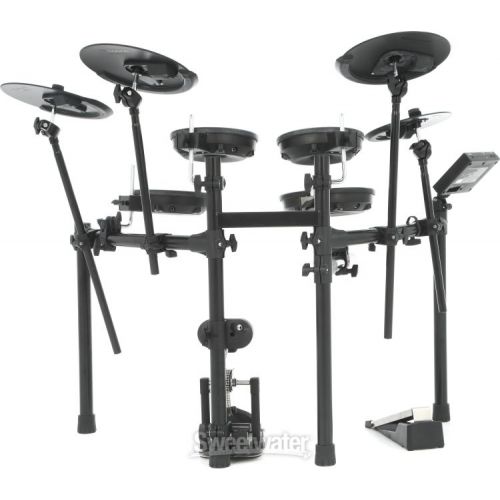 롤랜드 Roland V-Drums TD-07DMKX Electronic Drum Set with 12-inch Ride Cymbal Pad - Bundle