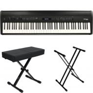 Roland FP-60X Digital Piano Essentials Bundle- Black