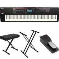 Roland FANTOM-08 Music Workstation Keyboard Essentials Bundle