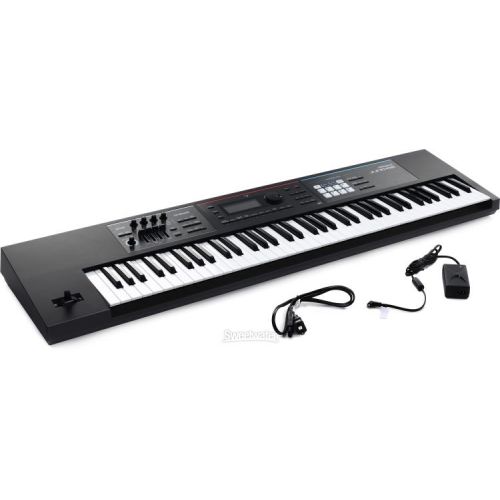 롤랜드 Roland JUNO-DS76 76-key Synthesizer Stage Bundle