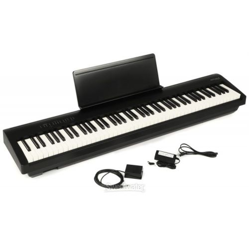 롤랜드 Roland FP-30X Digital Piano with Speakers Essentials Bundle - Black