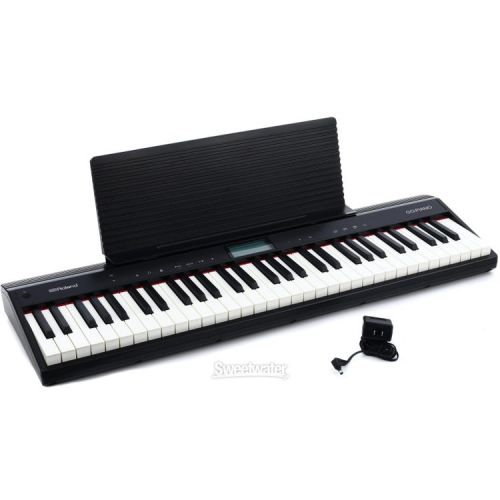 롤랜드 Roland GO:PIANO 61-key Portable Piano Stage Bundle