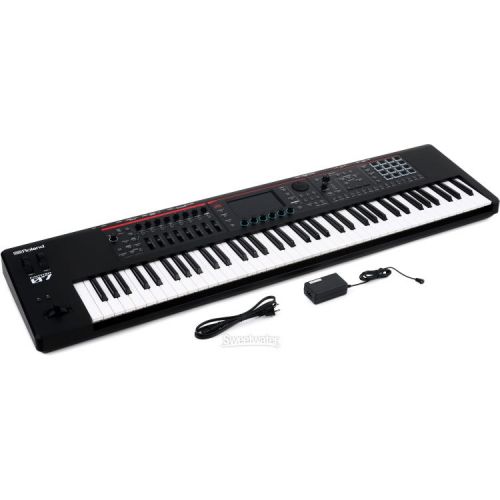 롤랜드 Roland FANTOM-07 Music Workstation Keyboard Stage Bundle