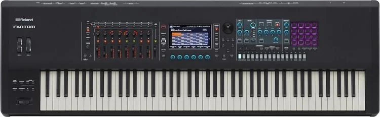 롤랜드 Roland FANTOM-8 Music Workstation Keyboard Demo