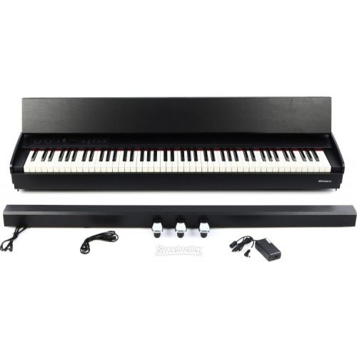 롤랜드 Roland F701 Digital Upright Piano - Coal Black