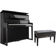 Roland LX-9-PE Digital Piano Bundle - Polished Ebony