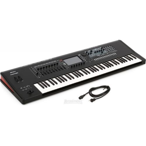 롤랜드 Roland FANTOM-7 Music Workstation Keyboard Essentials Bundle