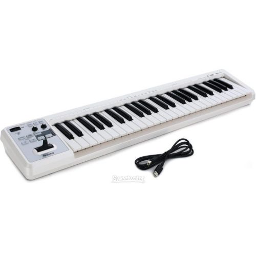 롤랜드 Roland A-49 49-key Keyboard Controller - White