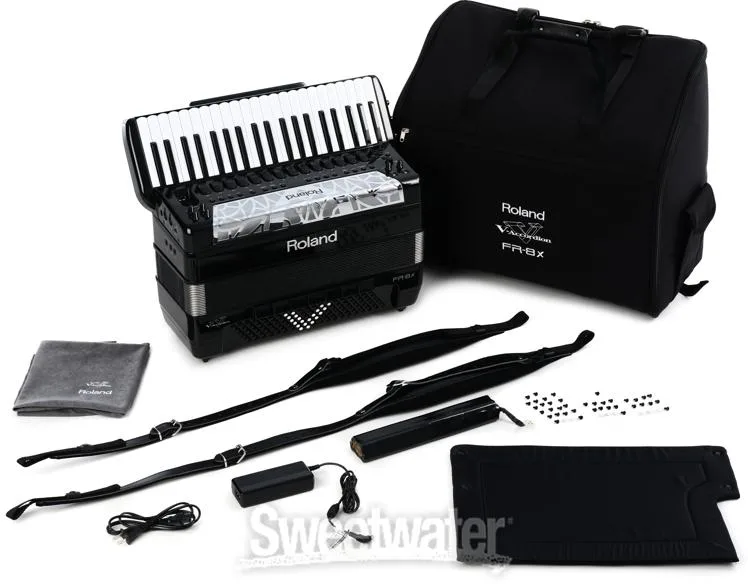 롤랜드 Roland FR-8x Piano-type V-Accordion - Black