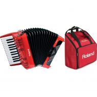 Roland FR-1x Piano-type V-Accordion with Gig Bag - Red