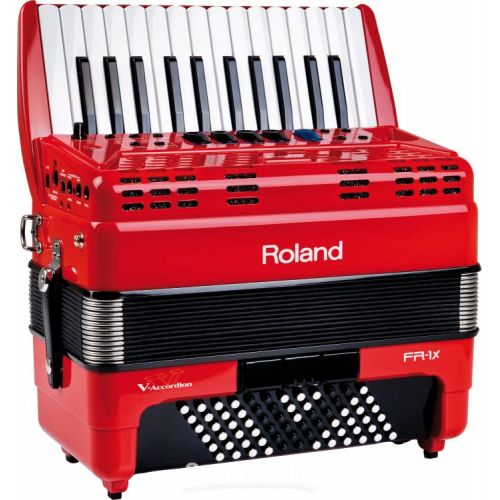 롤랜드 Roland FR-1x Piano-type V-Accordion with Gig Bag - Red