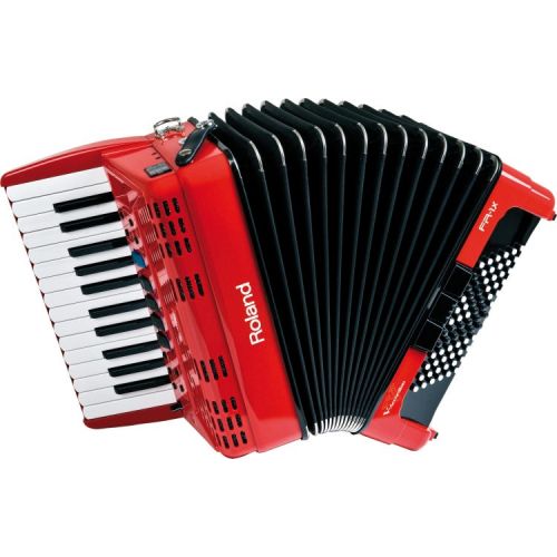 롤랜드 Roland FR-1x Piano-type V-Accordion with Gig Bag - Red