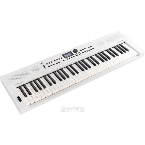 롤랜드 Roland GO:KEYS 5 Keyboard - White Demo