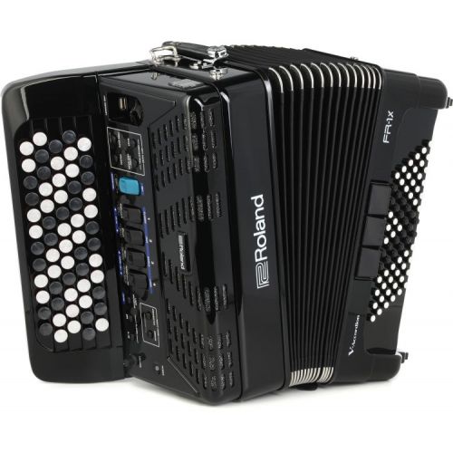 롤랜드 Roland FR-1xb Button-type V-Accordion with Gig Bag - Black