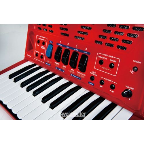 롤랜드 Roland FR-1x Piano-type V-Accordion - Red