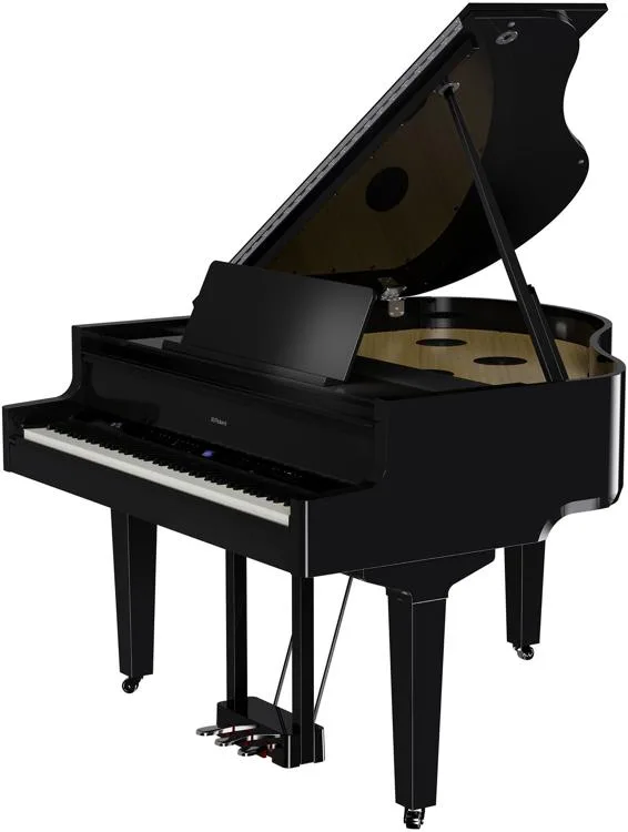 롤랜드 Roland GP-9 Digital Grand Piano with Bench - Polished Ebony