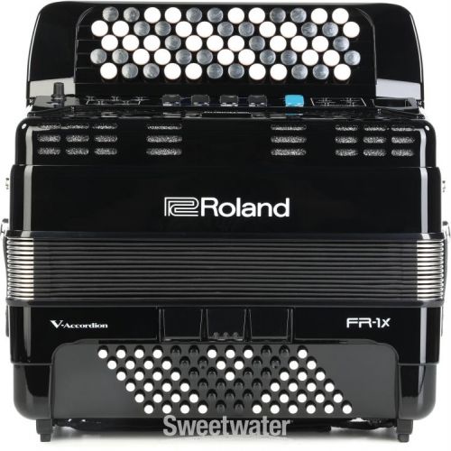 롤랜드 Roland FR-1xb Button-type V-Accordion - Black