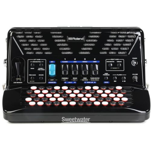 롤랜드 Roland FR-1xb Button-type V-Accordion - Black